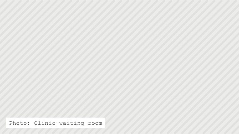Clinic waiting room